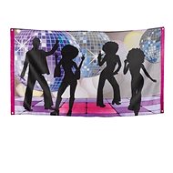 Disco banner 150 x 90 cm - 80s - Party Accessories