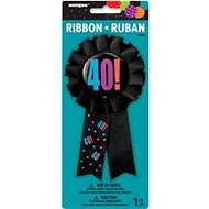Birthday brooch / badge 40 years - Party Accessories