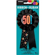 Birthday brooch / badge 50 years - Party Accessories