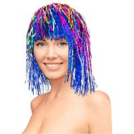 Foil wig coloured - Wig