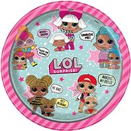 Paper Plates Lol Surprise, 8 pcs, 22cm - Plate