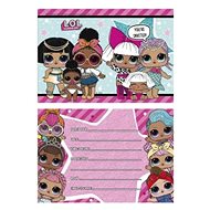 Invitations lol surprise, 8 pcs - Party Accessories