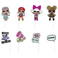 Photo Accessories - Photo Corner - Lol Surprise - 8 pcs - Costume Accessory