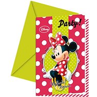 Minnie fashion mouse invitations - 6 pcs - Party Accessories