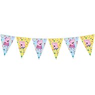 Garland "Peppa Pig" - flags - 230 cm - Garland