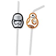 Straws - straws with medallion star wars - star wars - 6 pcs - Straw
