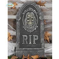 “RIP“ tombstone with skull size 33x65 cm - halloween - Party Accessories
