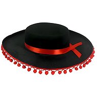Sombrero Hat with Pompoms - Costume Accessory