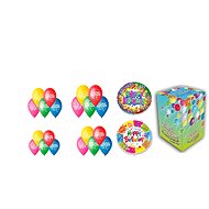 Helium birthday party set large - 420 l - Helium Balloons