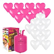 Helium Valentine's party set II – 200L - Helium Balloons