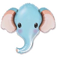 Foil Balloon Elephant - Blue - Safari - 81cm - Balloons