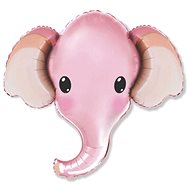 Foil Balloon Elephant - Pink - Safari - 81cm - Balloons