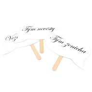 Photo accessories - photo corner - wedding - bubbles - czech text - 9pcs - Party Accessories