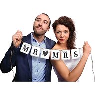 Banner mr &amp; mrs - 77cm - wedding - Party Accessories