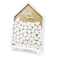Wooden guestbook - 30.5 x 43 cm - Party Accessories
