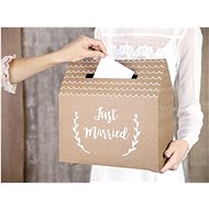 Box - greeting card box - just married 30 x 30,5 x 16,5 cm - Gift Box