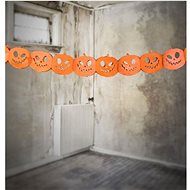 Pumpkin garland - pumpkin - halloween - 300 cm - Garland