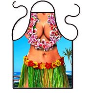 Hawaiian girl apron - Apron
