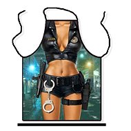 Apron of a sexy policewoman - Apron