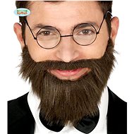 Beard with a Moustache on an Elastic Band - Costume Accessory