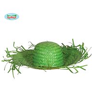 Straw Hat - Green - Costume Accessory