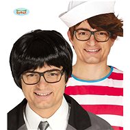 Black Glasses Wizard - Rims - without Glasses - Costume Accessory