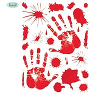 Halloween decoration - blood - blood stickers - 30x39 cm - 23 pcs - Costume Accessory