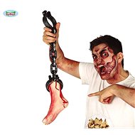 Bloody leg on a chain - halloween - 65 cm - Party Accessories