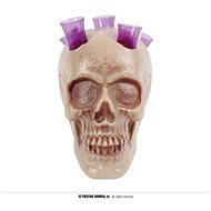Decoration plastic skull with mannequins - halloween 20 cm - Party Accessories