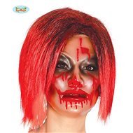 Mask plastic transparent horror - woman - hallowen - Carnival Mask