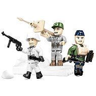 Cobi 3 Figuren deutscher Eliteeinheiten mit Zubehör - Bausatz