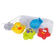 Playgro - Wassertiere mit Netz 4 Stück - Wasserspielzeug