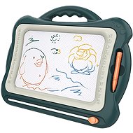 Black and White Magnetic Drawing Board - Purple - Magnetic Drawing Board