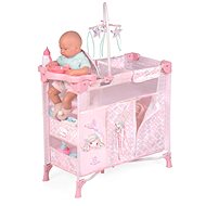 Decuevas 53041 Folding Cot for Dolls with 5 Functional Accessories Ocean Fantasy 2021 - Doll Furniture