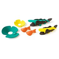 QUUTopia Crocodile River - Puzzle in the Water 3D - Bath Stickers
