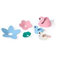 QUUTopia Swan Lake - Water Puzzle 3D - Bath Stickers