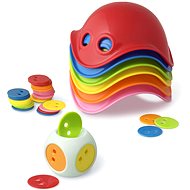 BILIBO Plastic Multifunctional Shell Game Box - Bath Stacking Cups