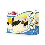 AINSTEIN Construction Vehicle and Foreman, Magnetic Kit - Building Set