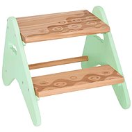 B-Toys Steps, Wooden, Mint - Stepladder
