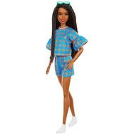 Barbie modelka – šortky a tričko so srdiečkami - Bábika