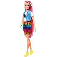 Barbie Leopárd baba szivárványos hajjal és kiegészítőkkel - Játékbaba