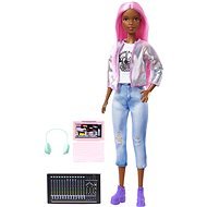 Barbie Zenei producer - fekete lány - Játékbaba