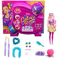 Barbie Color Reveal hajas készlet - rózsaszín haj - Játékbaba