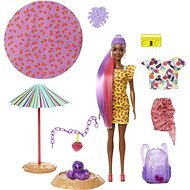 Barbie Color Reveal bábika pena plná zábavy červená - Bábika