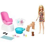 Barbie manikűr/pedikűr játékszett - Játékbaba