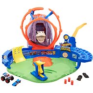 Hot Wheels Monster Trucks T-Rex Volcano Arena - Slot Car Track