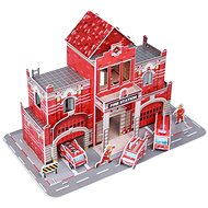 Fiesta Crafts - 3D Puzzle - Fire Station - 3D Puzzle