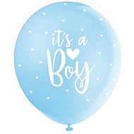 Latex Balloons - "It´s a Boy" - Boy - Blue and White - 5 pcs - 30cm - Balloons