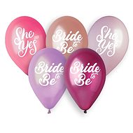 Latex Balloons 33cm - "Bride to be" - "She said Yes" - Bachelorette Party - 5 pcs - Balloons