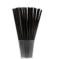 Straws - shake straws black 20 pcs - Straw